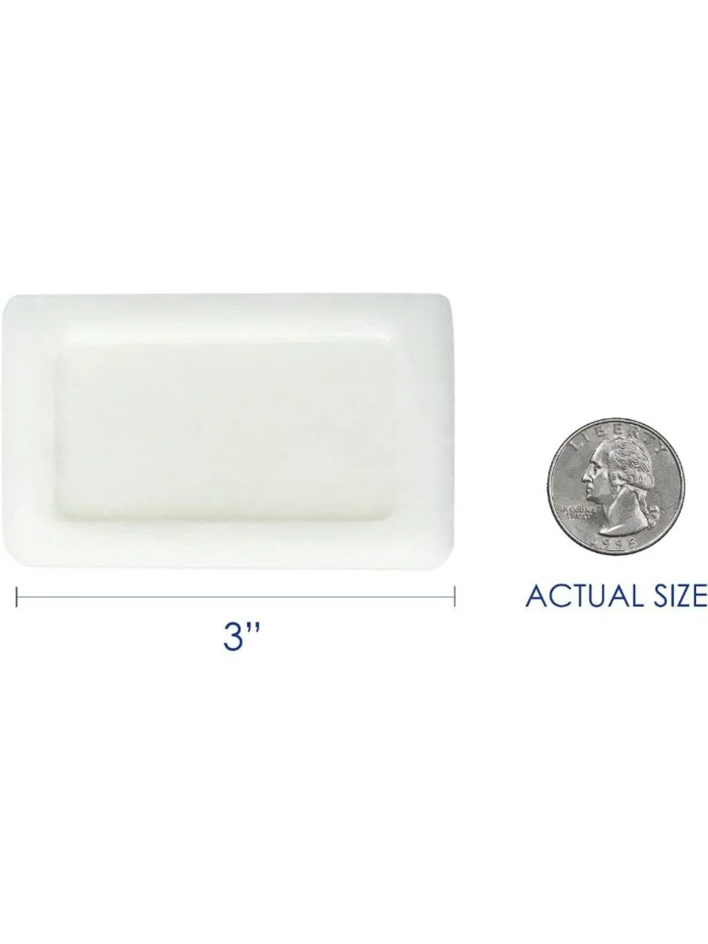 Travel Size Bar Soap - 1.0 oz, Individually Wrapped, Bulk Amenities for Hotels